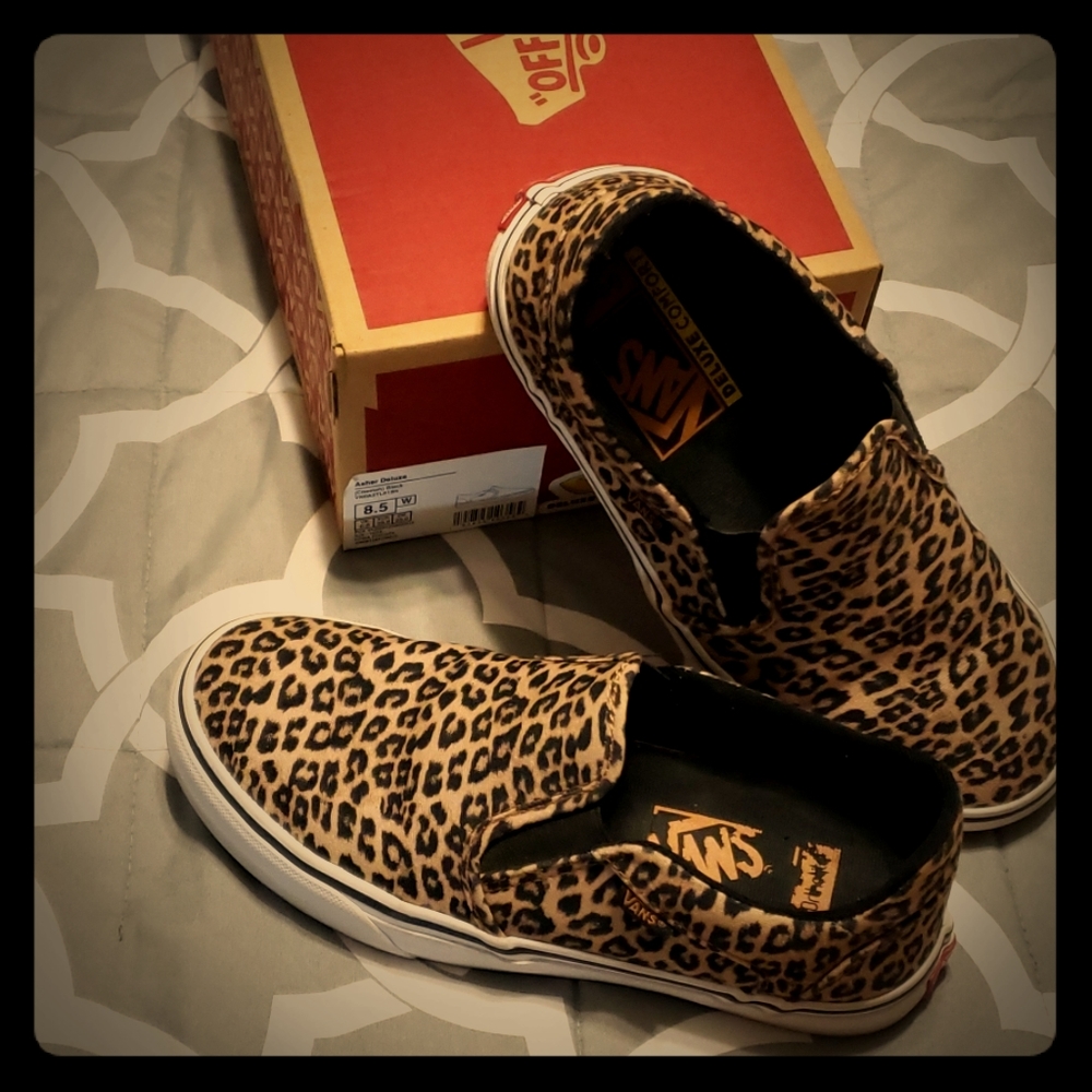 Leopard Van's! 8.5